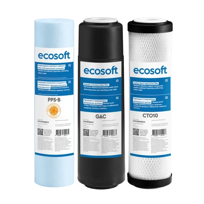Standard advanced set of 3 replacement filters