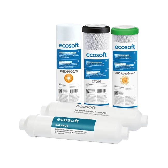 Juego de 5 filtros de recambio P'URE Balance PP5-GAC-CTOAG-BALANCE-POST