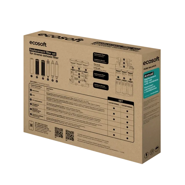 Comprar P'URE Balance paquete de 6 filtros de recambio PP5-GAC-CTOAG-75GPD-BALANCE-POST