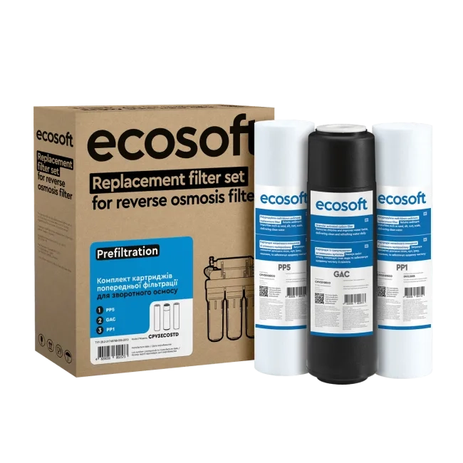 Standard set of 3 replacement filter
