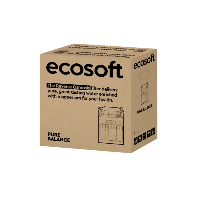 Ecosoft PURE Balance reverse osmosis filter with pump