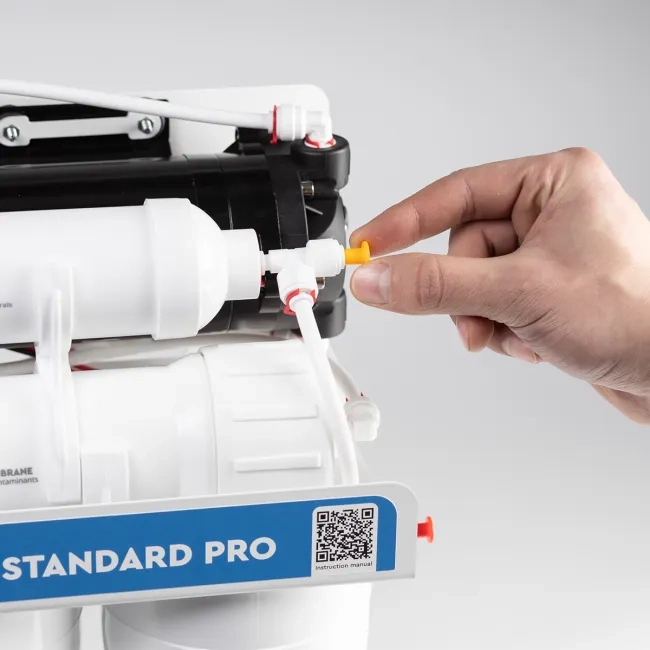 Ecosoft Standard PRO omgekeerde osmose filter met mineralisatie en pomp