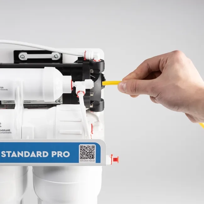 Ecosoft Standard PRO omgekeerde osmose filter met mineralisatie en pomp
