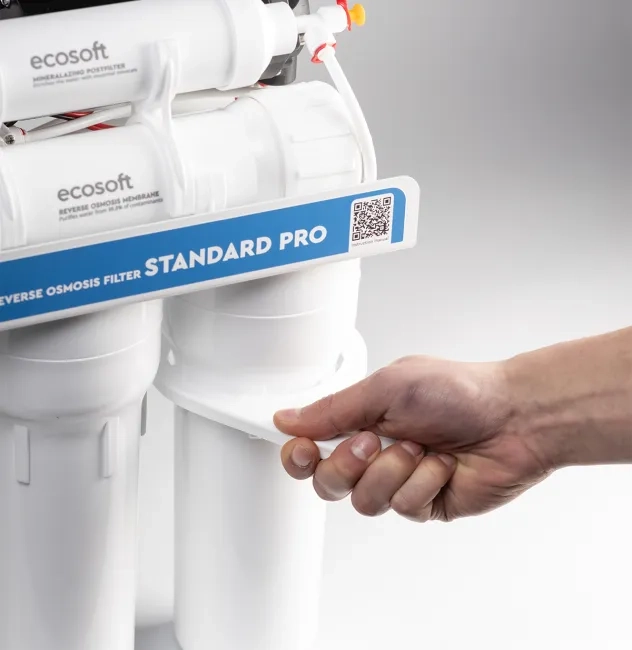 Ecosoft Standard PRO omgekeerde osmose filter met mineralisatie en pomp