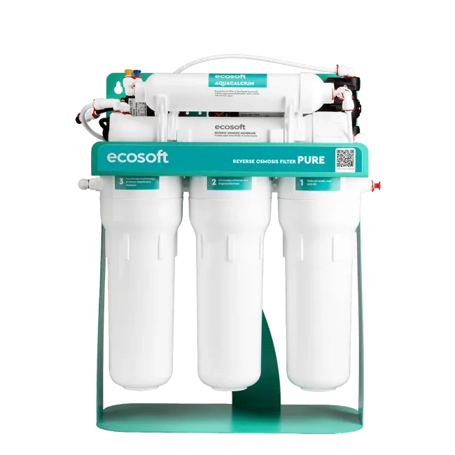 PURE AquaCalcium Mint reverse osmosis filter with pump