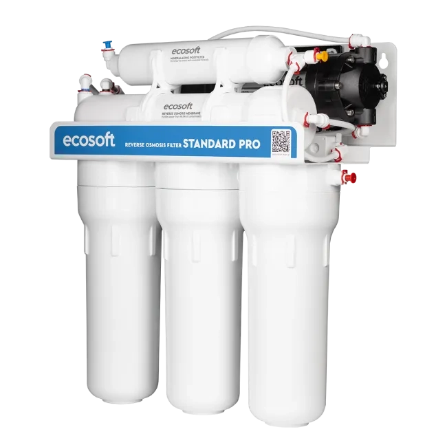 Buy Ecosoft Standard PRO omgekeerde osmose filter met mineralisatie en pomp