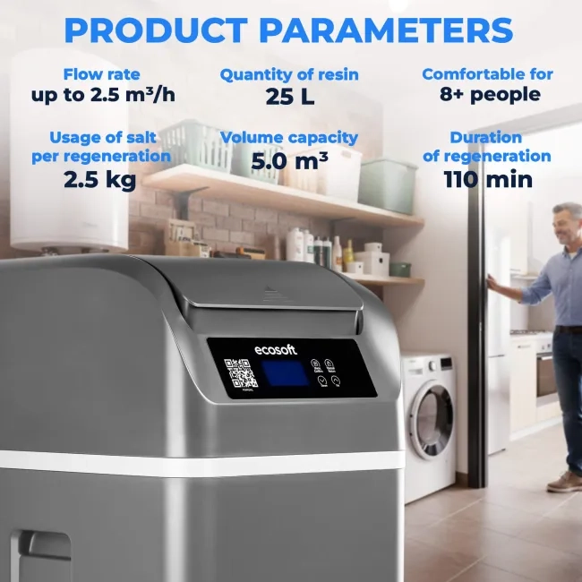 Ecosoft CUBE 250 water softener