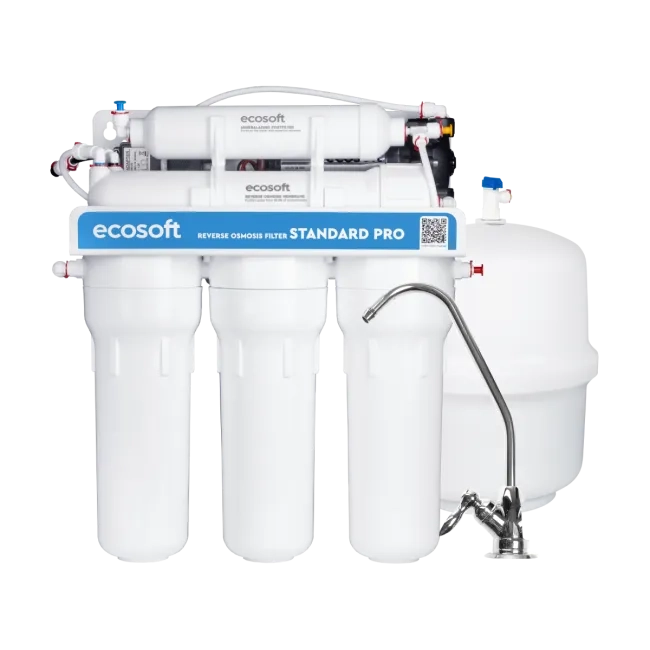 Ecosoft Standard PRO omgekeerde osmose filter met mineralisatie en pomp