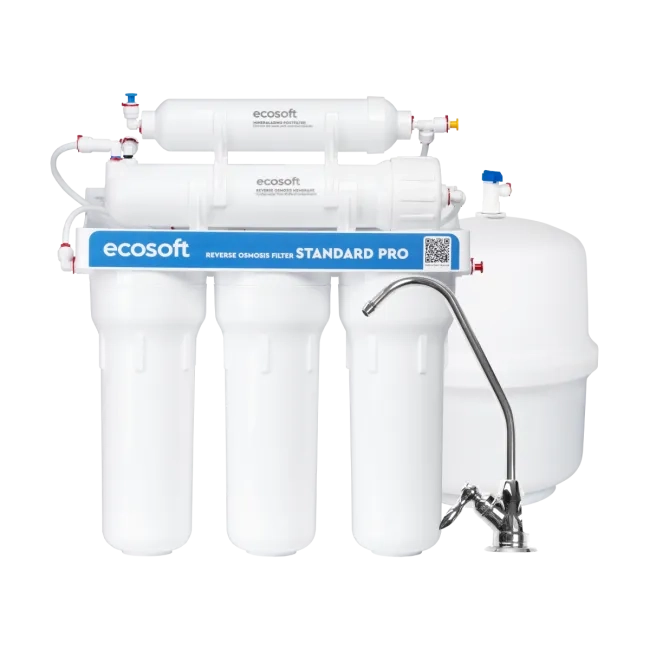 Ecosoft Standard PRO reverse osmosis filter with mineralization