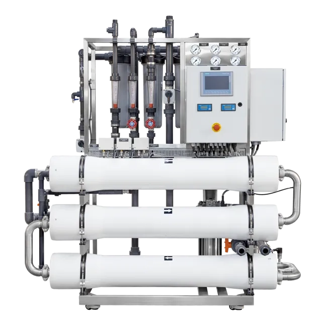 MO3 8" reverse osmosis system with Siemens controller