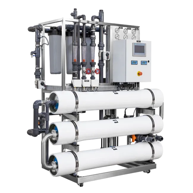 MO3 8" reverse osmosis system with Siemens controller