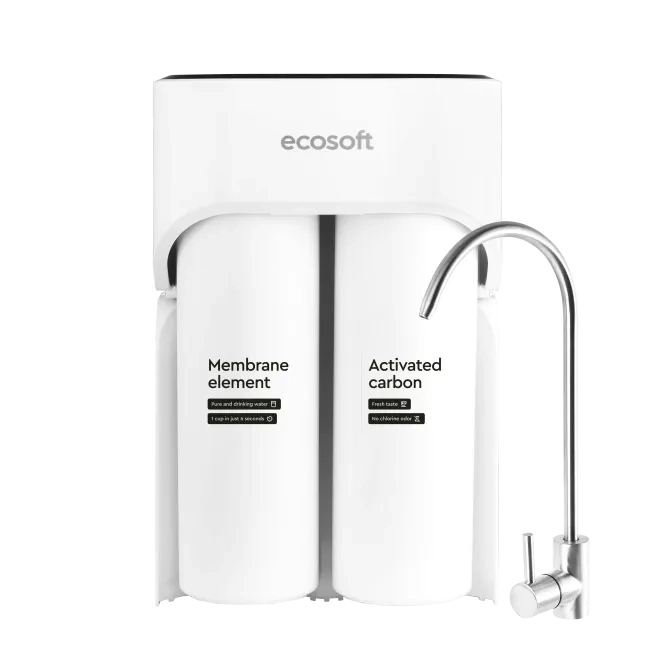 Ecosoft CROSS MAX direct flow reverse osmosis filter