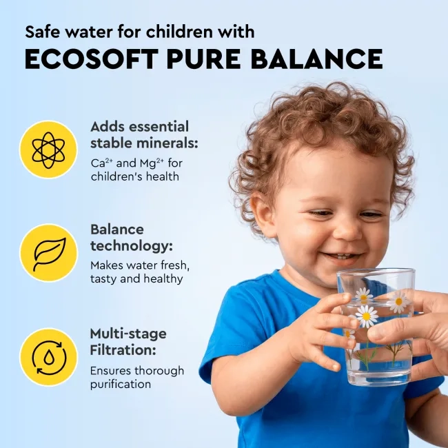 Ecosoft PURE Balance light replacement filter set without membrane