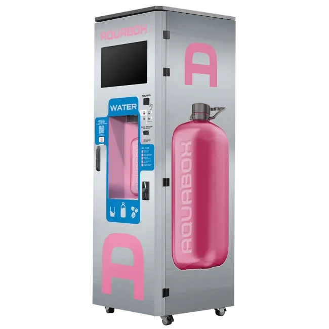 Ecosoft INOX AQUABOX 150 A reverse osmosis water vending machine