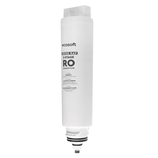 Replacement filter for Ecosoft RAY countertop reverse osmosis system