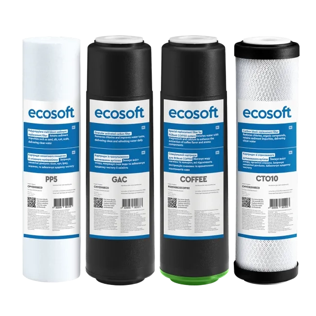 Ecosoft RObust COFFEE set of 4 replacement filters