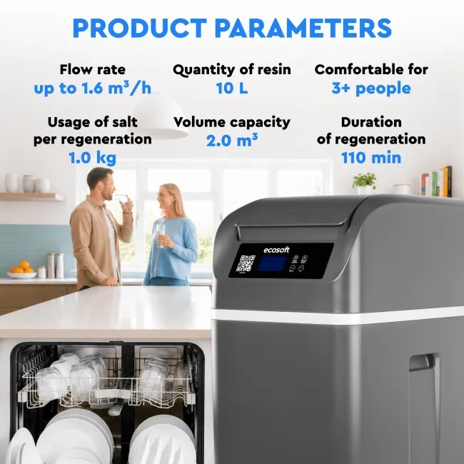 Ecosoft CUBE 100 water softener