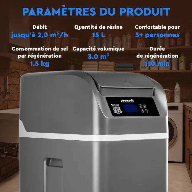 Ecosoft CUBE 150 water softener