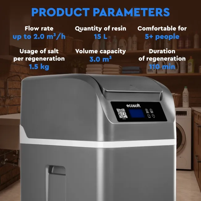 Ecosoft CUBE 150 water softener
