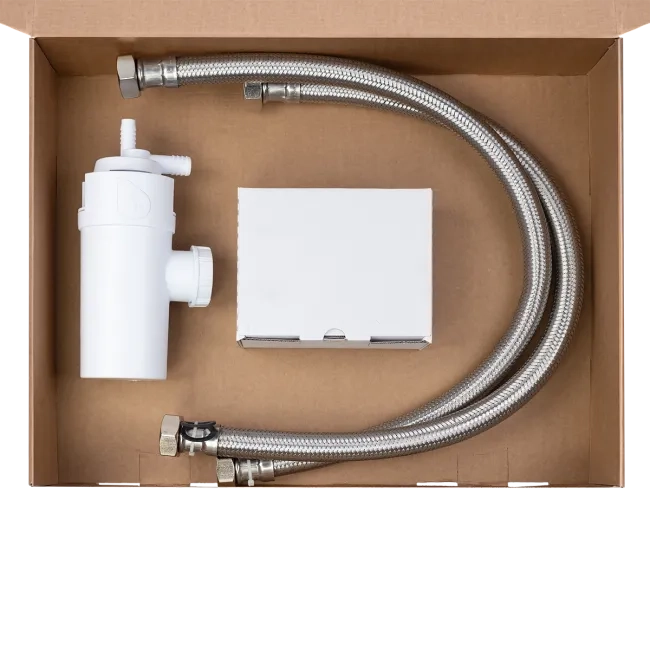 Kit de conexión Ecosoft para descalcificador 1″ × ¾″