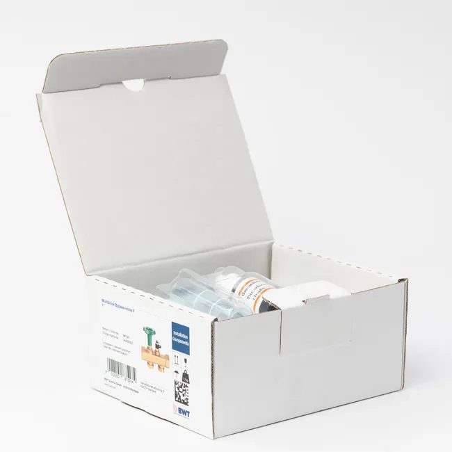 Kit de conexión Ecosoft para descalcificador 1″ × ¾″