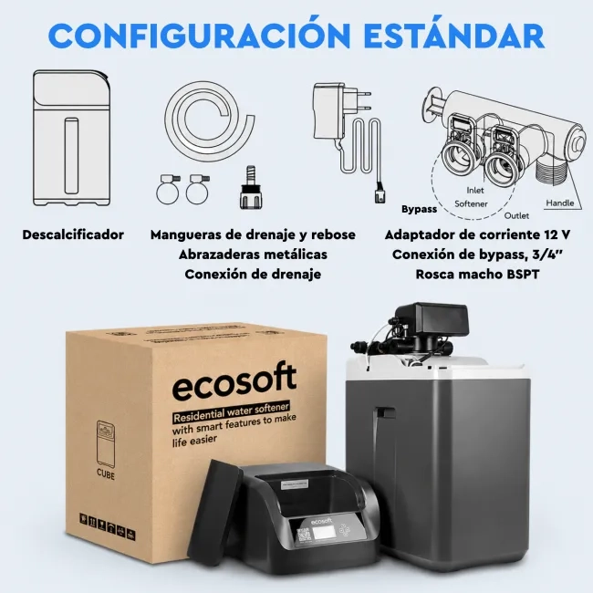 Ecosoft CUBE 100 water softener