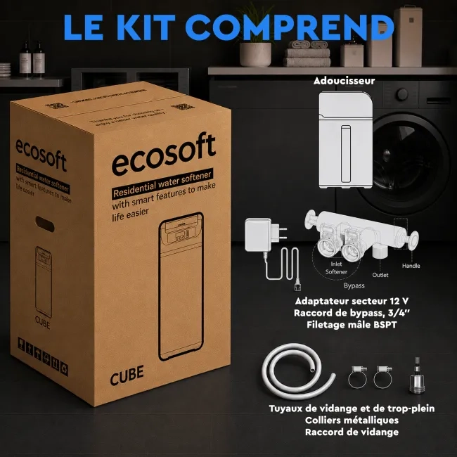 Ecosoft CUBE 150 water softener