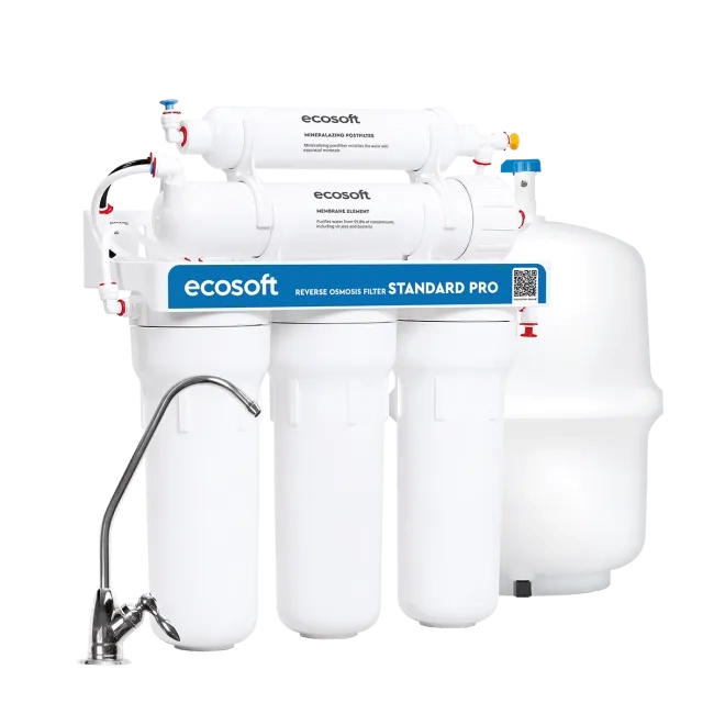 Ecosoft Standard PRO reverse osmosis filter with mineralization