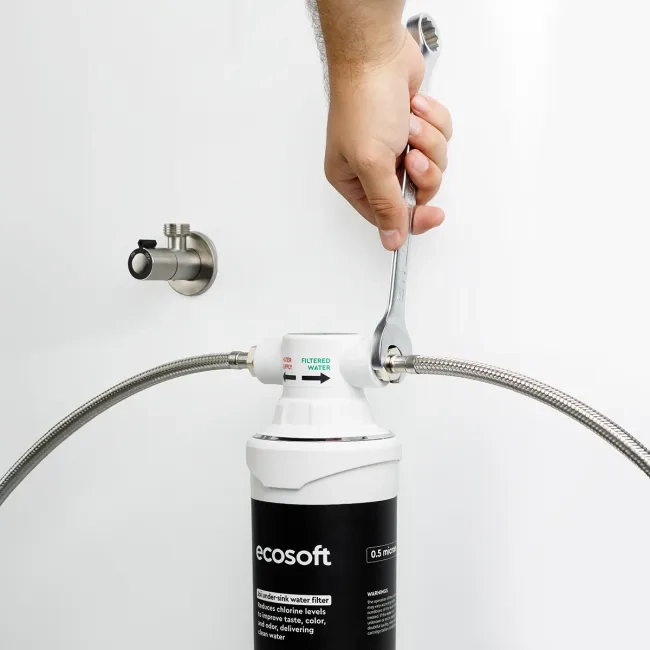 Système de filtration d’eau sous évier Ecosoft JOI