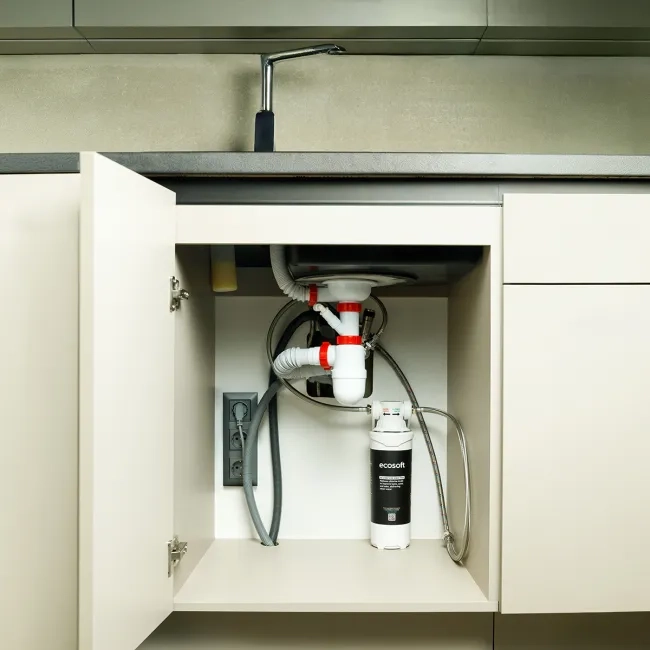 Système de filtration d’eau sous évier Ecosoft JOI