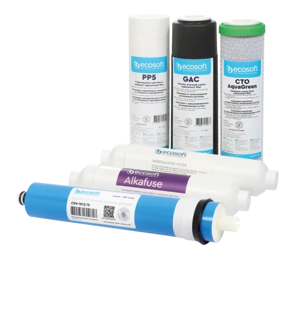PURE Alkafuse set of 6 replacement filters