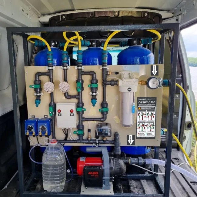 OASIS-C300 Compact mobiel waterzuiveringssysteem