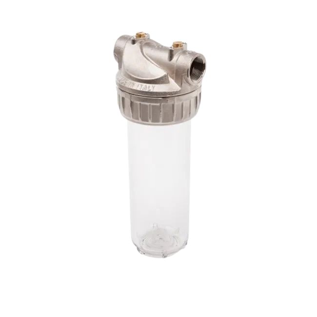 3P PET-G housing in natural brass 9 ¾" – ½" F