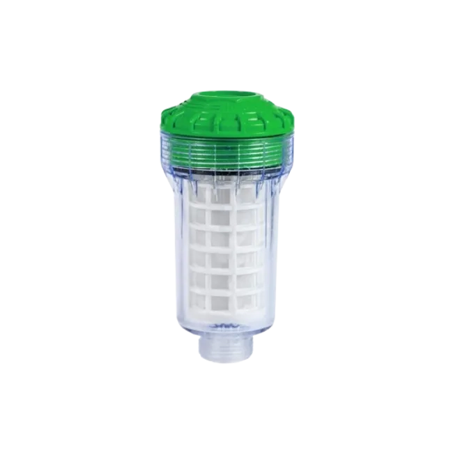 ECOWASH filter with polyphosphate