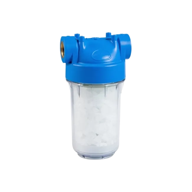 ECOPOL 2P 5” MINI 3V filter with polyphosphate, ½” F