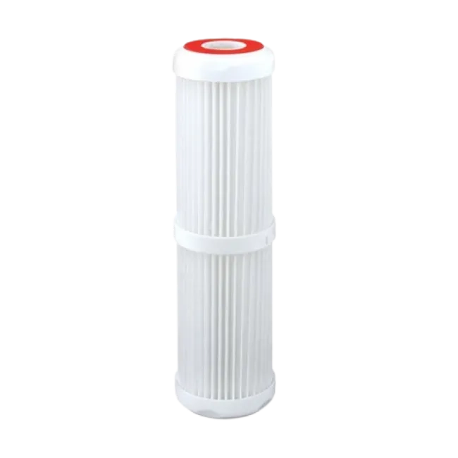 Pleated polyester cartridge