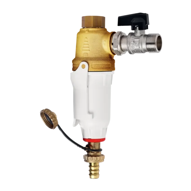 DIMA BRASS filter with brass insert ¾" – 800 micron