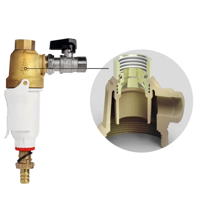 Price DIMA BRASS filter with brass insert ¾" – 800 micron