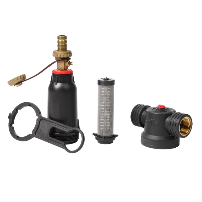 Self-Cleaning PA-R Filter with 304 Stainless Steel Mesh Cartridges, ¾" F