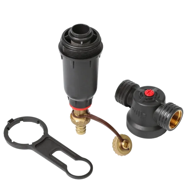 Self-Cleaning PA-R Filter with 304 Stainless Steel Mesh Cartridges, ¾" F