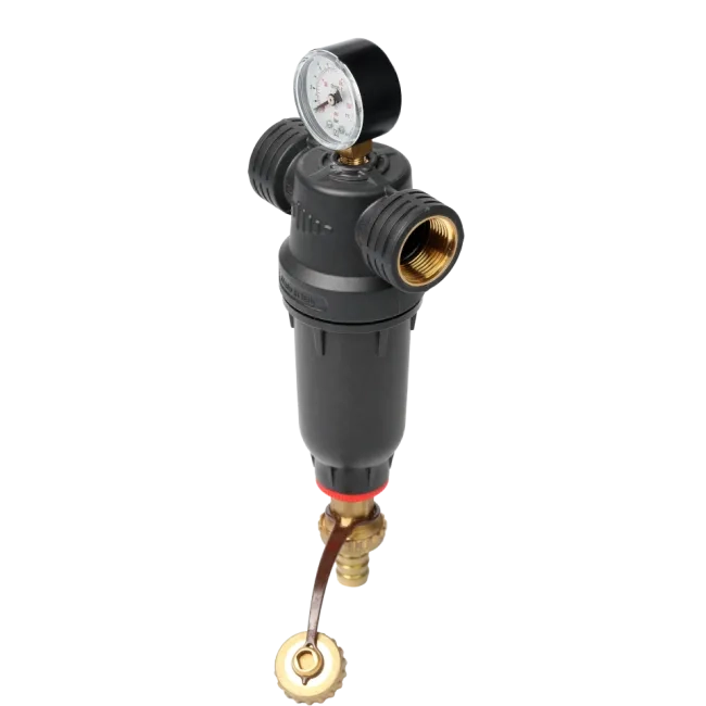 Self-Cleaning PA-R Filter with 304 Stainless Steel Mesh Cartridges, ¾" F
