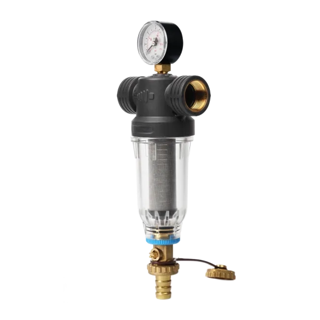 Ecosoft Self-cleaning SAN filter with cartridge, connection ½" F