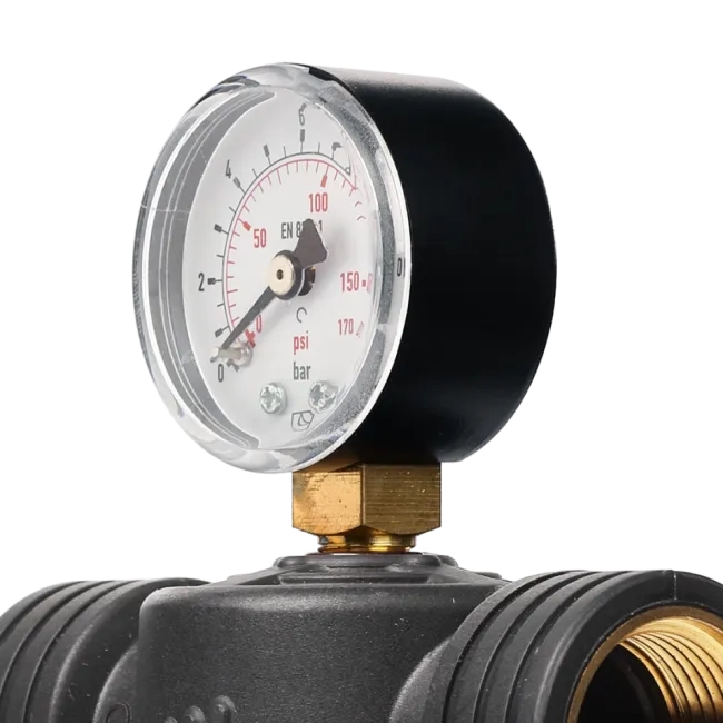 Self-Cleaning SAN Filter with 304 Stainless Steel Mesh Cartridges, ½" F