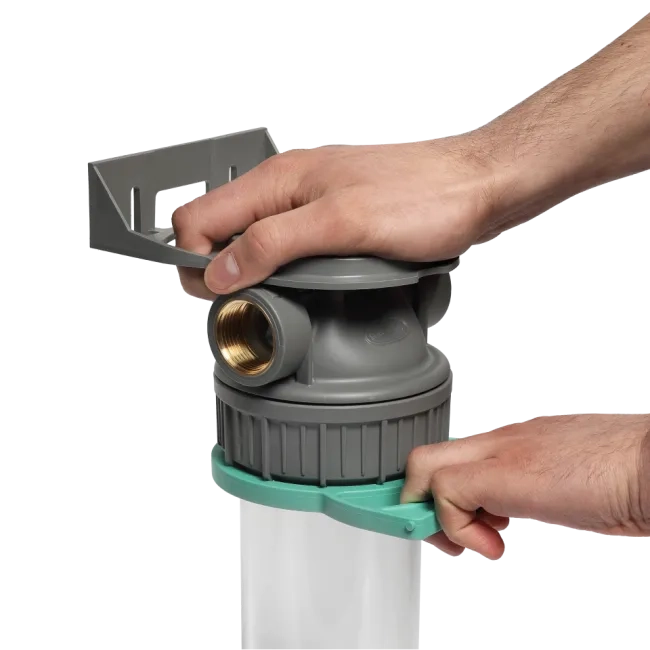 3P housing ECO 9” ¾ transparent PET bowl 1 – 1"