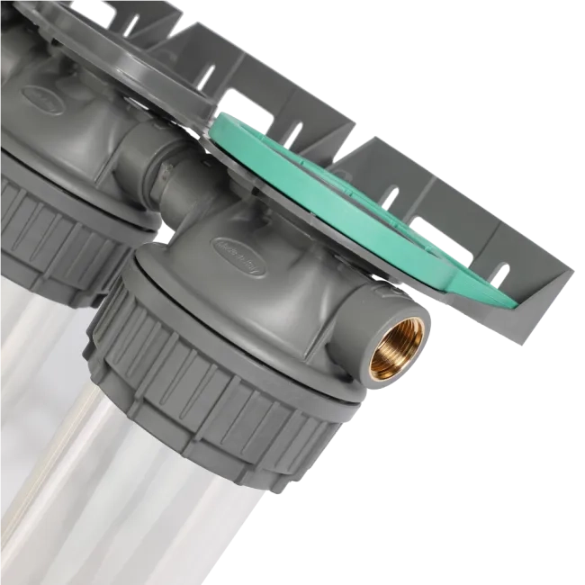 3-stage water filter for well or rain water ¾– ¾"