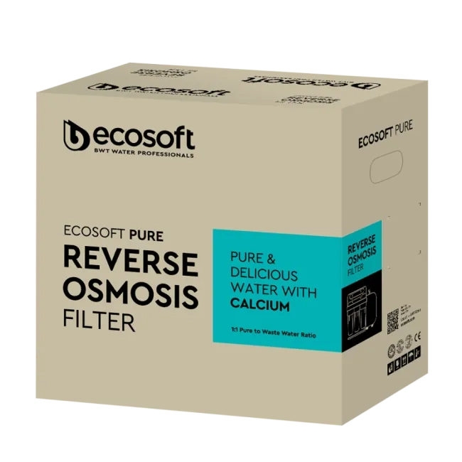 PURE AquaCalcium Mint reverse osmosis filter with pump