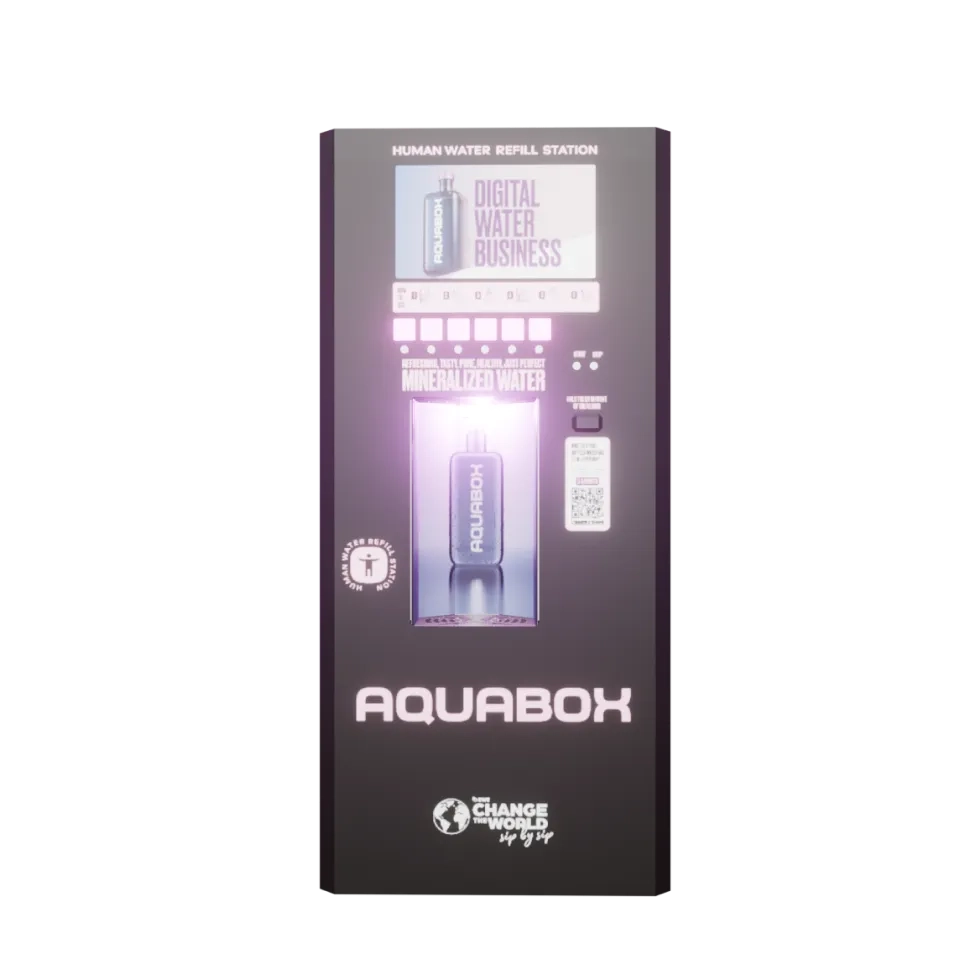 Price Activated carbon water vending machine Aquabox 1.0 AC