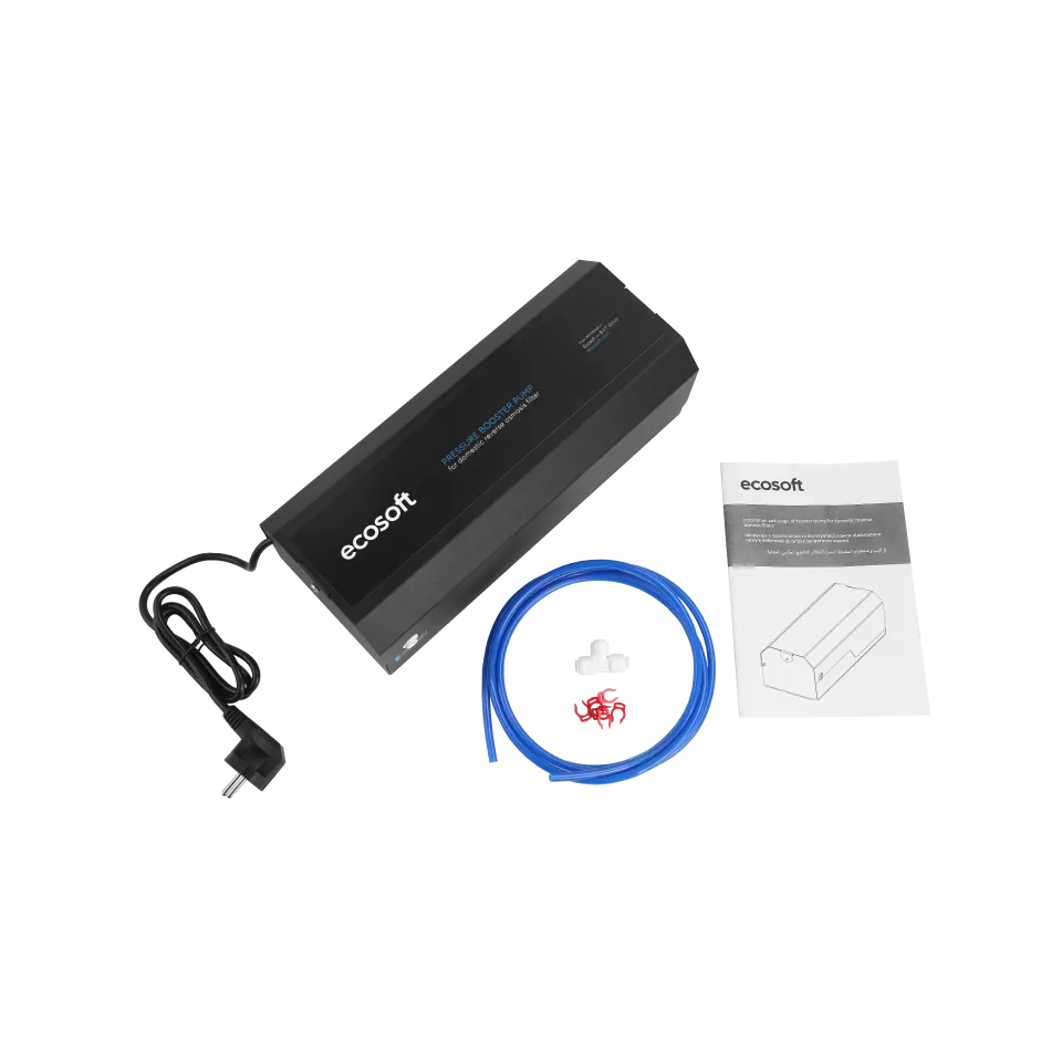 Reviews Pressure booster pump for Ecosoft RO