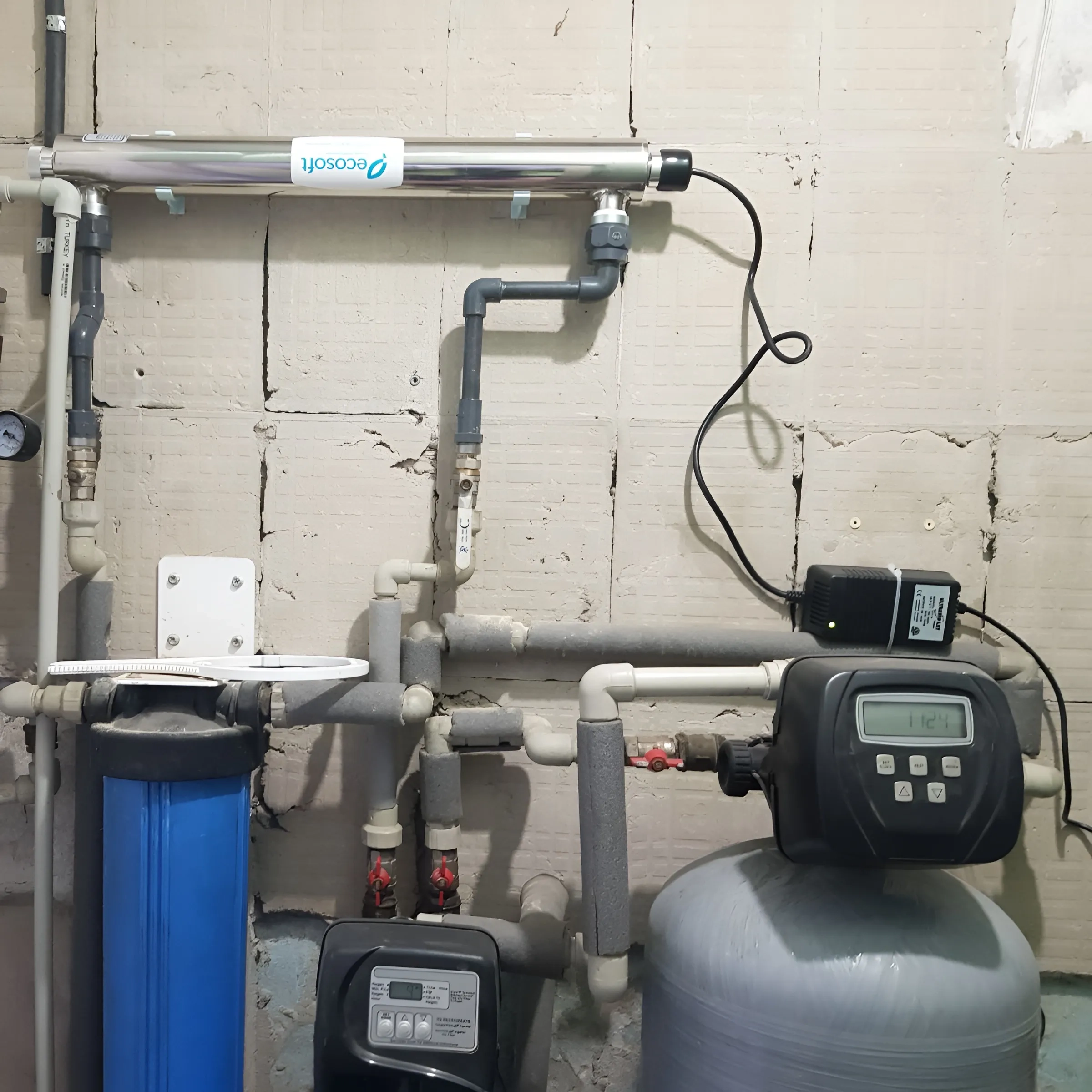 Technical water polishing system for Planeta Plastik