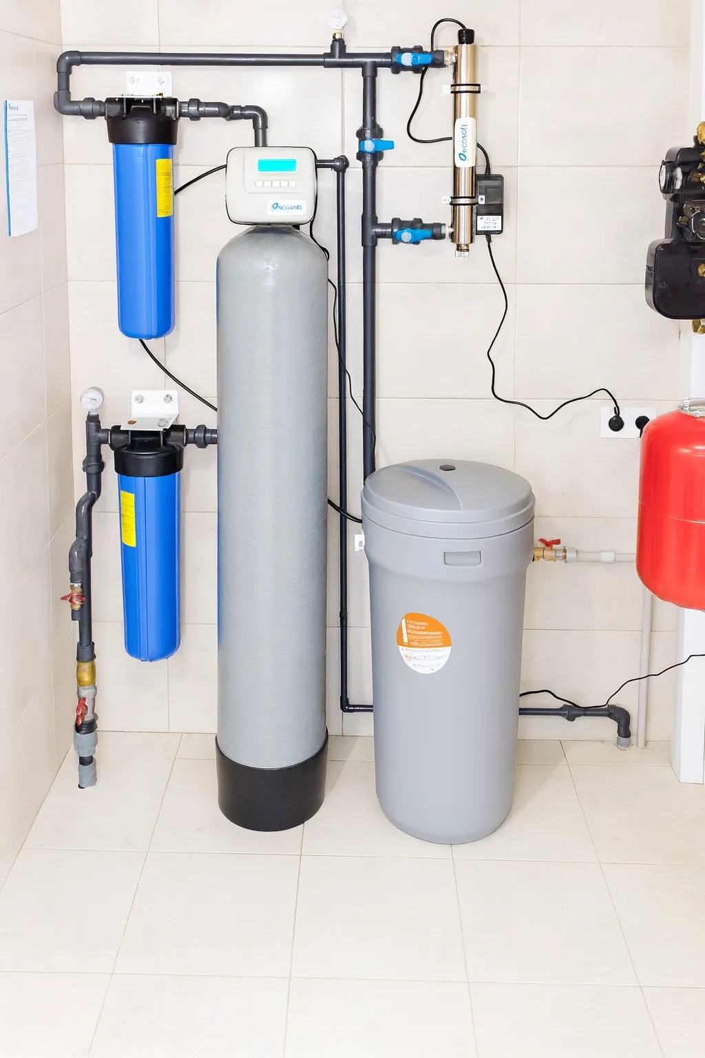 Purification de l’eau de puits pour une maison privée à Bilohorodka